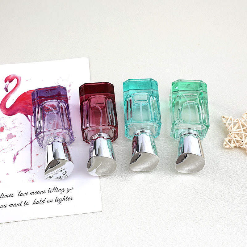 Square Perfume Bottle 30ml Color Sprayed Glass Transparent 1000 Pcs