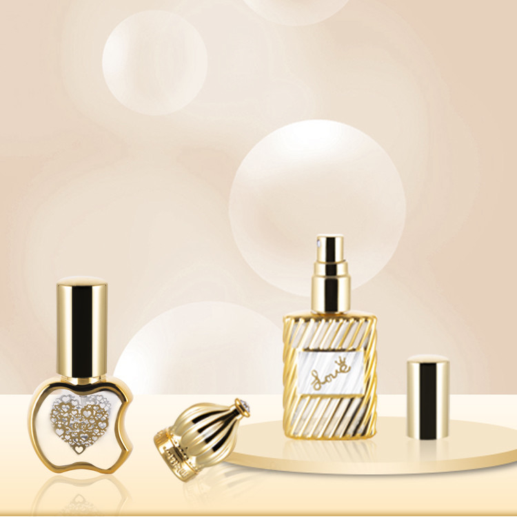 Customed 5ml 7ml 10ml Stylish Glass Perfume Bottle Gradient Color