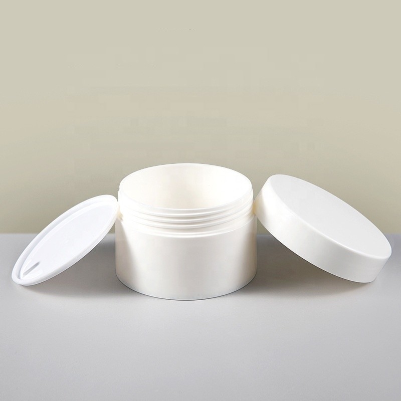 30g 50g 100g 120g 4oz Cream Packaging Clear Pet Plastic Cosmetic Jars With Plastic Lid